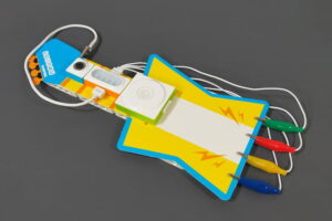 Makeblock Neuron Inventor Kitのエレキギターの全体像