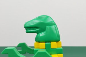 Gakkenニューブロック たっぷりバラエティセットの恐竜の頭部