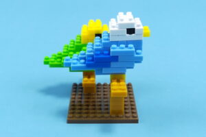 プチブロックどうぶつのインコ