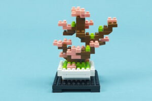 プチブロック 植物の桜