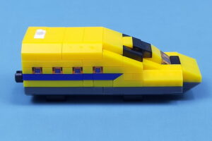 プチブロック TRAIN SERIESの923形 ドクターイエロー 先頭車両