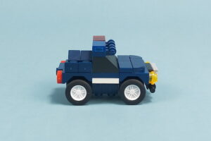 組立キット 警察シリーズAの391 Police Pick-Up Trucks