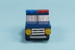 組立キット 警察シリーズAの395 Police Sports Car