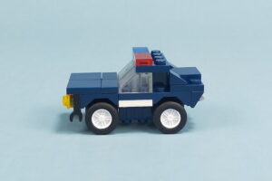 組立キット 警察シリーズAの395 Police Sports Car