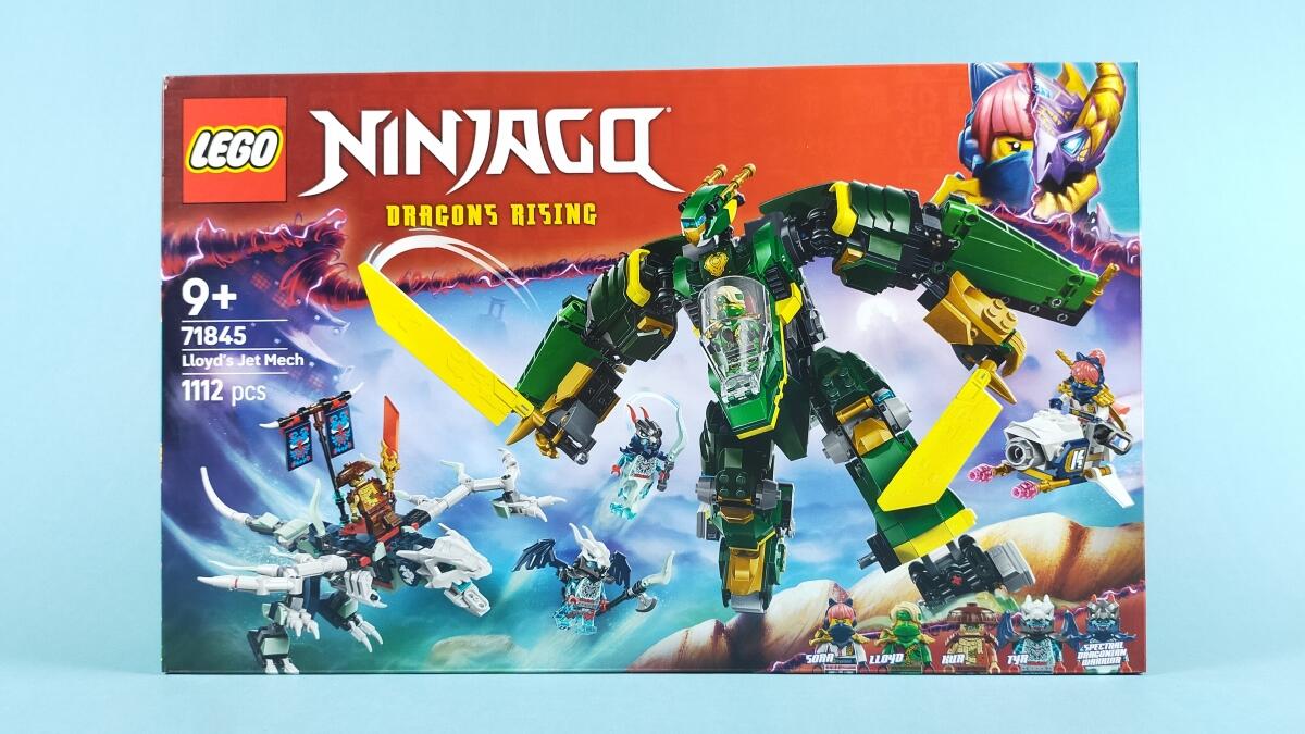 レゴ ニンジャゴー 71845 ロイドのグリーン・ジェットメカ
