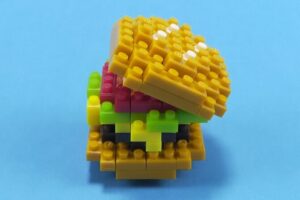 プチブロック たべもの 1 ハンバーガー