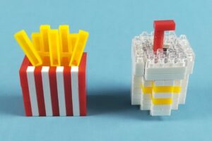 プチブロック たべもの 2 ポテト＆ドリンク