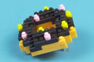 プチブロック たべもの 4 チョコドーナツ