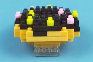 プチブロック たべもの 4 チョコドーナツ
