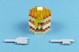 プチブロック たべもの 5パンケーキ