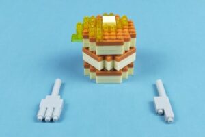 プチブロック たべもの 5パンケーキ