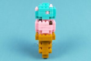 プチブロック たべもの 6アイスクリーム