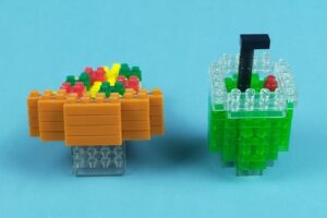 プチブロック たべもの 7ピザ＆メロンソーダ