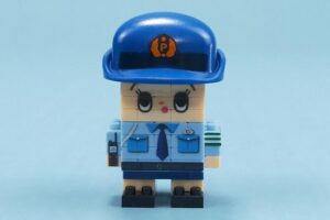 プチブロック はたらくひと 2 女性警察官