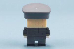 プチブロック はたらくひと 7 男性車掌