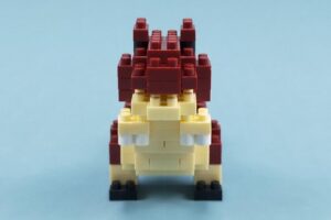 恐竜ミニブロックのティラノサウルス