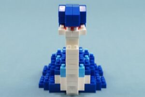 恐竜ミニブロックのプレシオサウルス