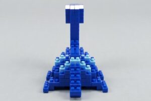 恐竜ミニブロックのプレシオサウルス