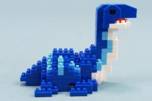 恐竜ミニブロックのプレシオサウルス