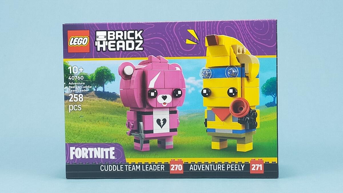 レゴ ブリックヘッズ 40760 アドベンチャーピーリーとピンクのクマちゃんの箱