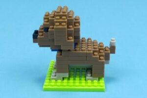 プチブロック 犬・猫のなかま 4 トイプードル