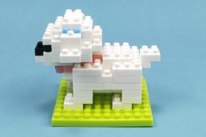プチブロック 犬・猫のなかま 5 マルチーズ