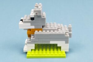 プチブロック 犬・猫のなかま 7 ミニチュアシュナウザー
