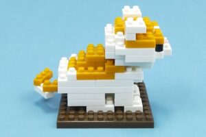 プチブロック 犬・猫のなかま 10 スコティッシュフォールド
