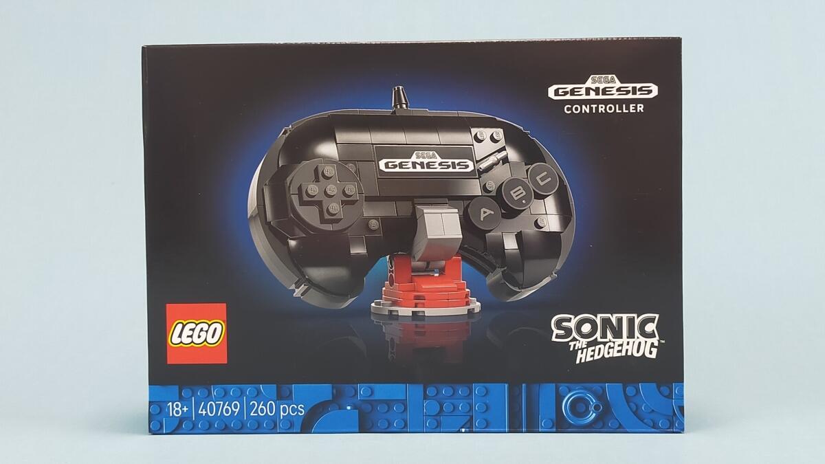 レゴ ソニック・ザ・ヘッジホッグ 40769 SEGA Genesis Controllerの箱