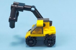 ポケットブロック はたらく建設車編 ⑩グラップルショベルカー