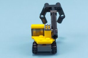 ポケットブロック はたらく建設車編 ⑩グラップルショベルカー