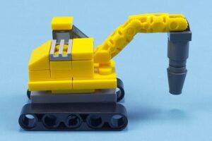 ポケットブロック はたらく建設車編 ⑥油圧ブレーカー