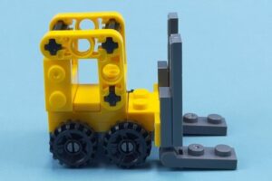 ポケットブロック はたらく建設車編 ⑨フォークリフト