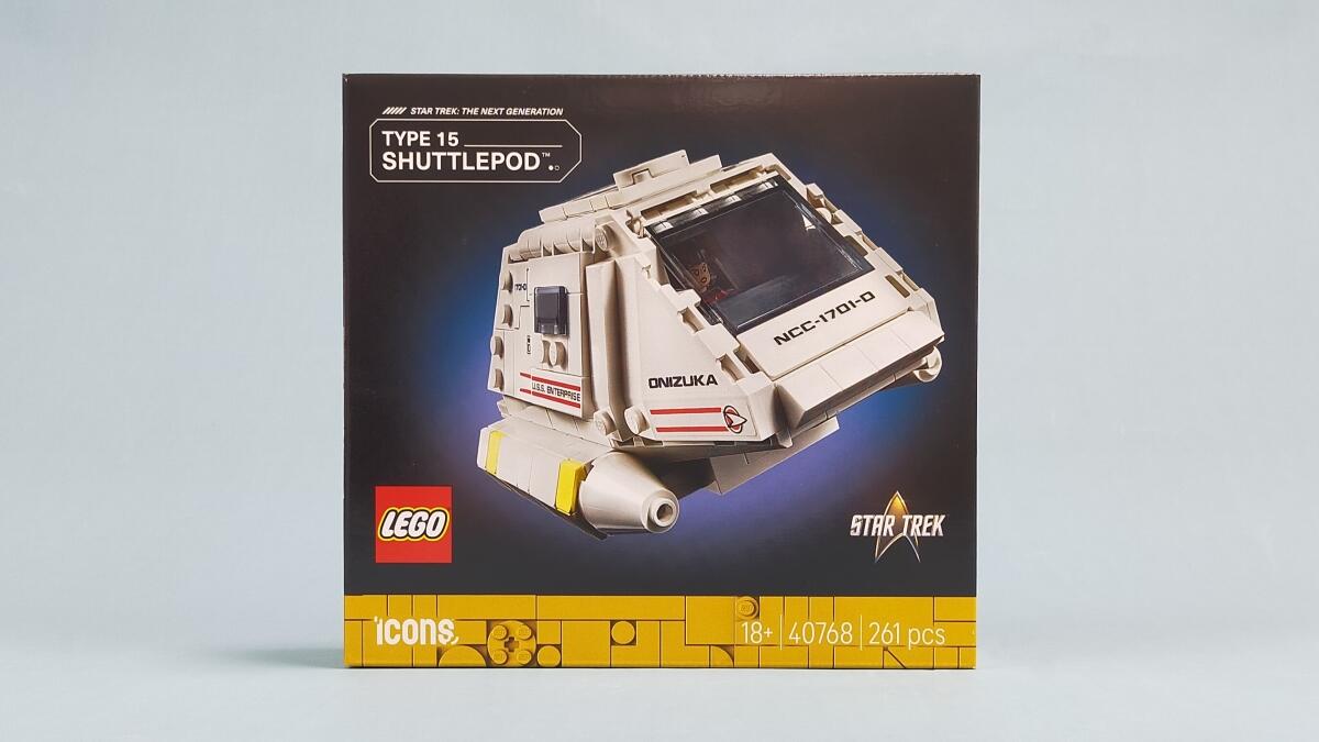 レゴ アイコン 40768 Star Trek: Type-15 Shuttlepodの箱