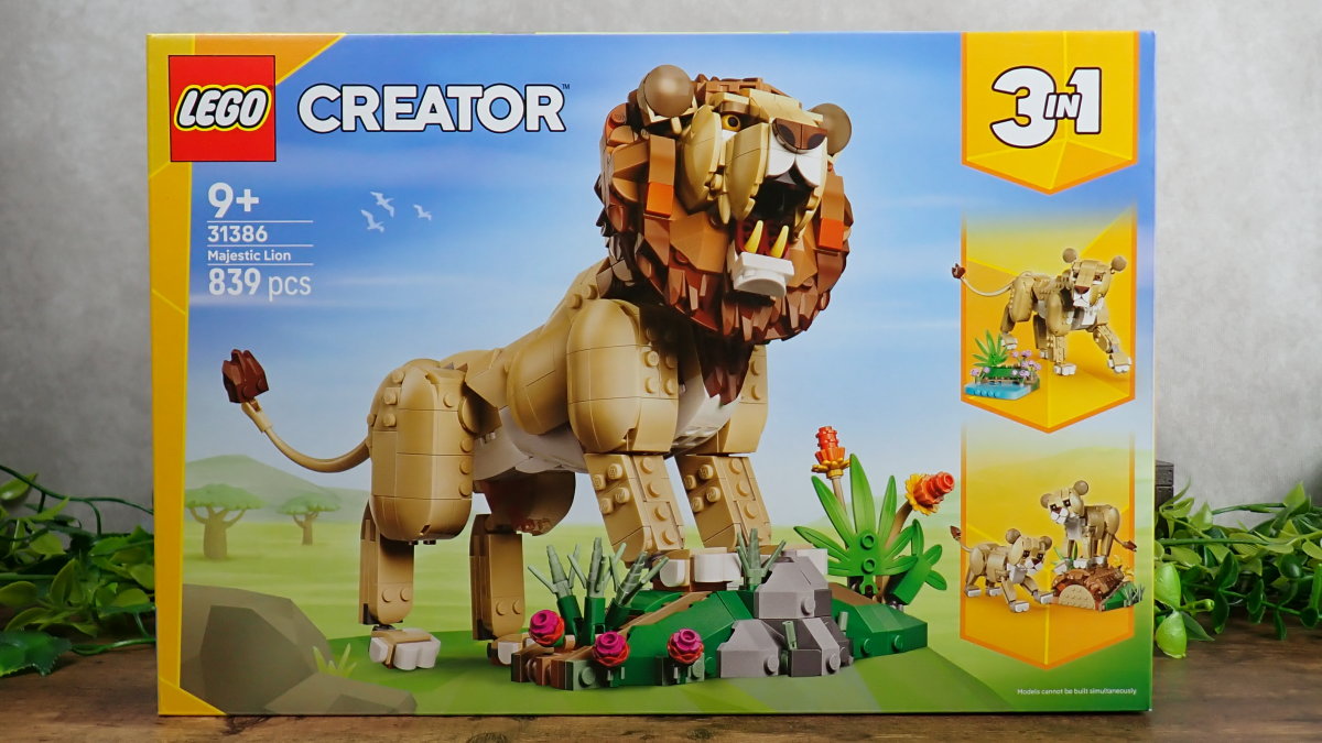 レゴ クリエイター3in1 31386 百獣の王ライオンの箱