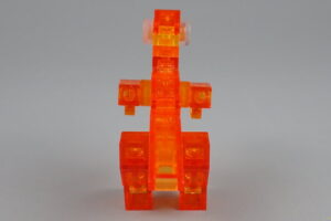 ポケットブロック クリアダイナソー編のヴェロキラプトル
