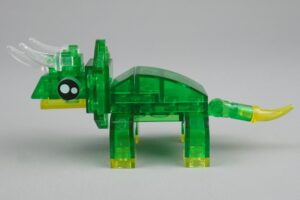 ポケットブロック クリアダイナソー編のトリケラトプス