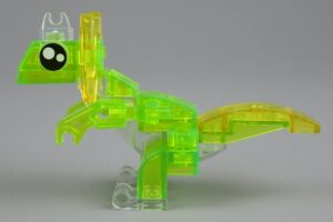 ポケットブロック クリアダイナソー編のディロフォサウルス