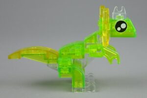 ポケットブロック クリアダイナソー編のディロフォサウルス