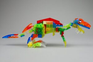 ポケットブロック クリアダイナソー編のティラノサウルス