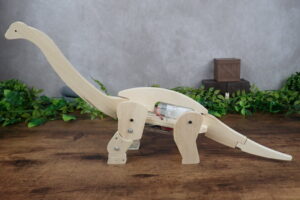 歩くブラキオサウルス工作セット